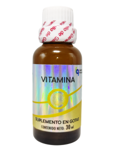 Fotografia de producto Vitamina C con contenido de 30 ml de Iq Herbal Products